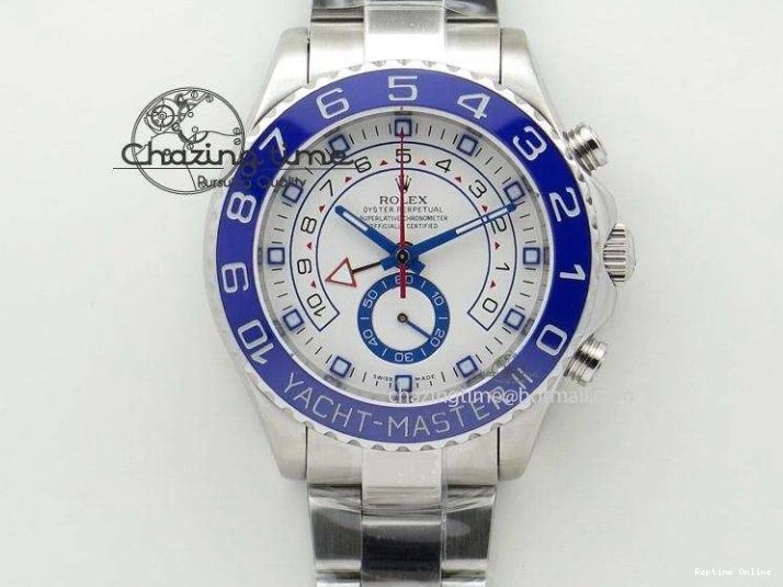 0414 GMT-Master II 116759 YG Bp-Maker Blue Ruby Crystal Bezel Black Dial On YG Bracelet A NewStyle 3775